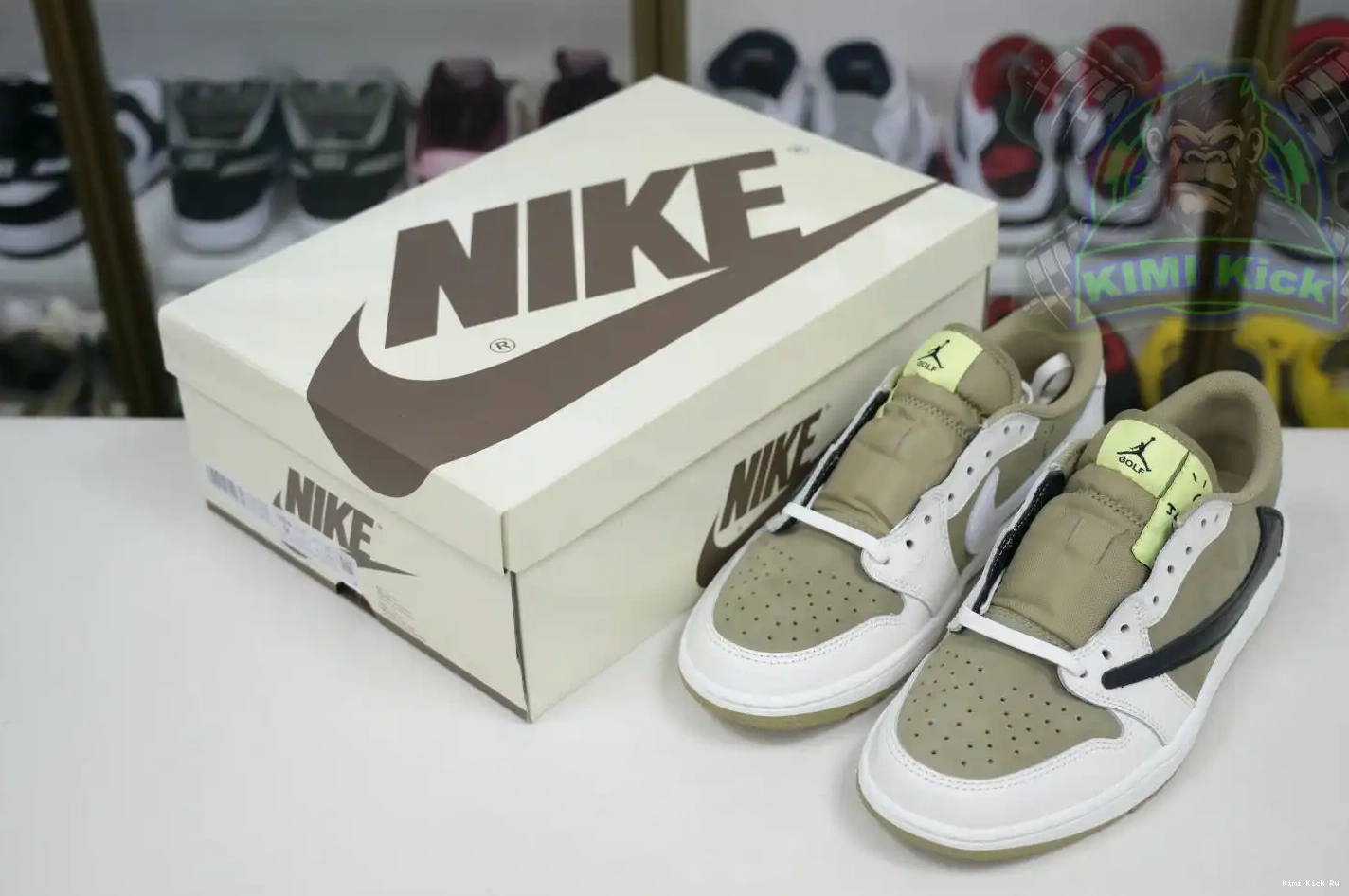 1 Travis Kimikick Air x Golf 6.0 Scott  Low Jordan 0324